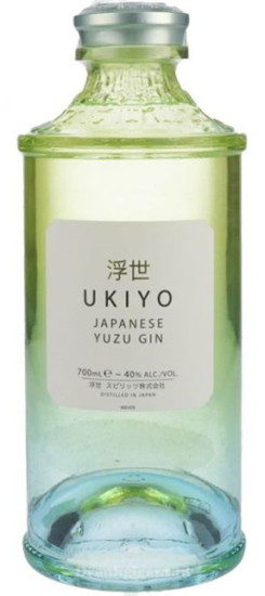 Image sur Ukiyo Japanese Yuzu Citrus Gin 40° 0.7L